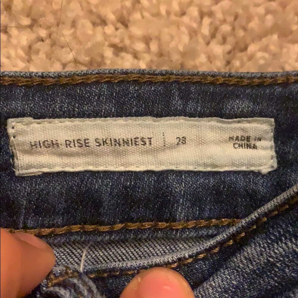 PACSUN HIGH RISE SKINNIEST JEANS - Picture 5 of 5